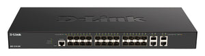 DXS-1210-28S switch Gestionado L2/L3 10G Ethernet (100/1000/10000) 1U Negro