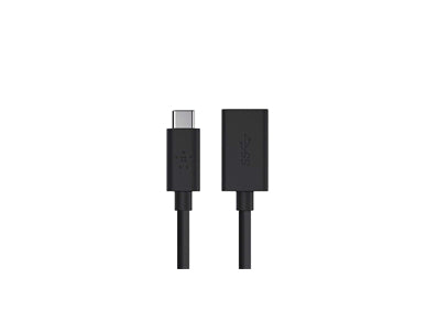 F2CU036btBLK cable USB USB 3.2 Gen 1 (3.1 Gen 1) USB C USB A Negro