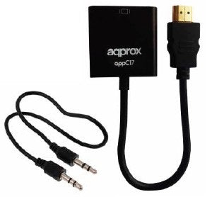 appC17 HDMI tipo A (Estándar) VGA (D-Sub) + 3,5mm Negro