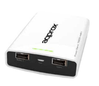 appPB78EVW 7800 mAh Negro, Blanco