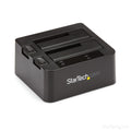 Docking Station de 2 Bahías - USB 3.1 a SATA - USB 3.1 (10 Gbps) - SATA I/II/III de 2,5/3,5" - Base de Acoplamiento SSD/HDD - de Intercambio en Caliente - Carga Superior