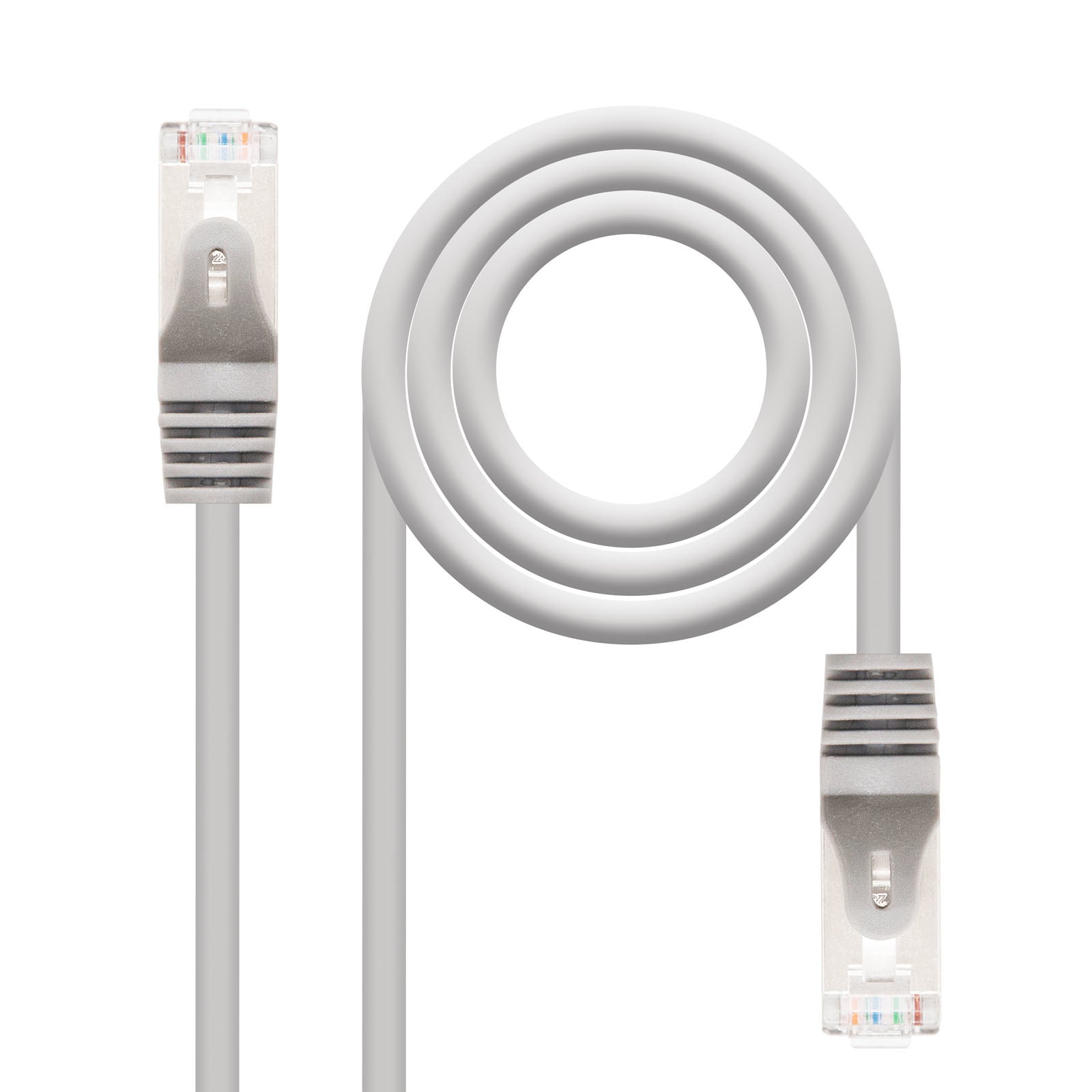 20m Cat6e cable de red Gris F/UTP (FTP)