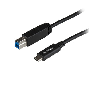 Cable USB-C a USB-B de 1m - USB de 10Gbps - Cable para Datos - USB 3.2 Gen 2 - Cable de Transferencia de Datos USB Tipo C
