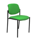 Silla fija Villalgordo bali verde chasis negro