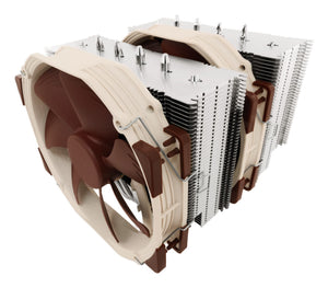 NH-D15 sistema de refrigeración para ordenador Procesador Enfriador 14 cm Beige, Marrón, Acero