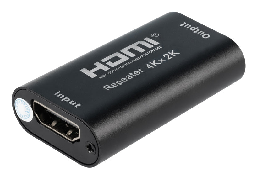 Repetidor HDMI, A/H-A/H, Negro