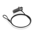 Cable de seguridad con cerradura de combinación para Ordenador, Monitor, Portátil 1.5m