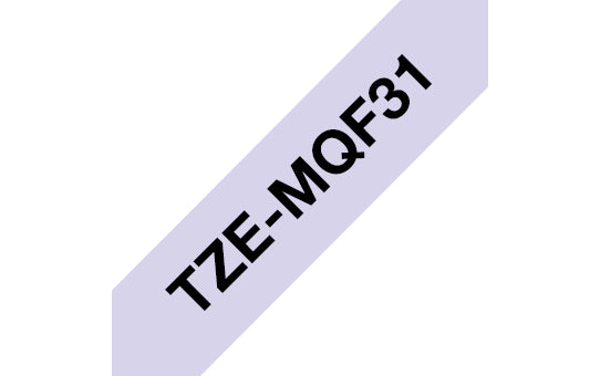 TZE-MQF31 cinta para impresora de etiquetas Negro