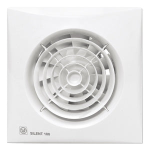 SILENT-100 CZ extractor Pared 95 m³/h 2400 RPM Blanco