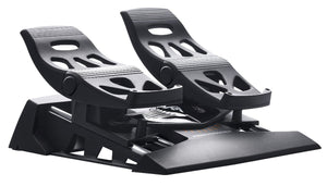 T.Flight Rudder Pedals Negro USB Pedales PC, PlayStation 4, Xbox
