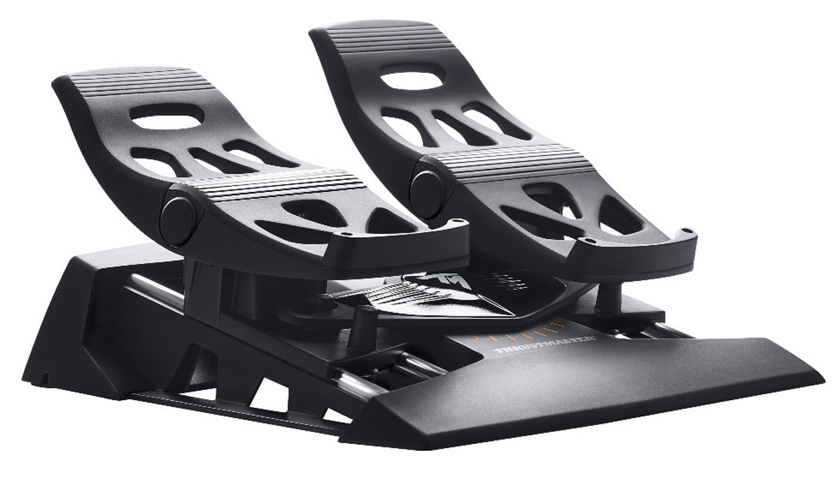 T.Flight Rudder Pedals Negro USB Pedales PC, PlayStation 4, Xbox