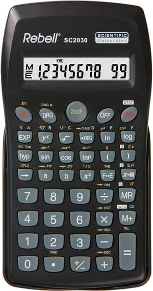 SC2030 calculadora Bolsillo Calculadora científica Negro