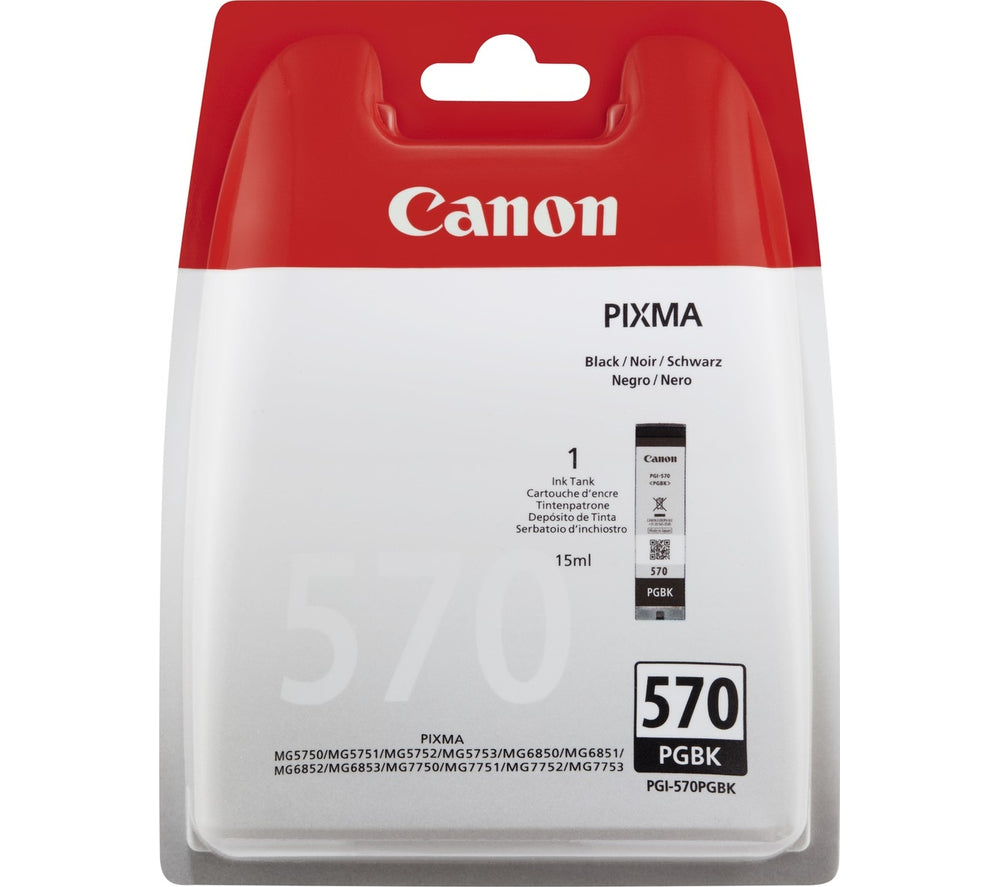 PGI-570PGBK cartucho de tinta 1 pieza(s) Original Negro