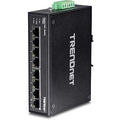 TI-PG80 switch No administrado L2 Gigabit Ethernet (10/100/1000) Energía sobre Ethernet (PoE) Negro