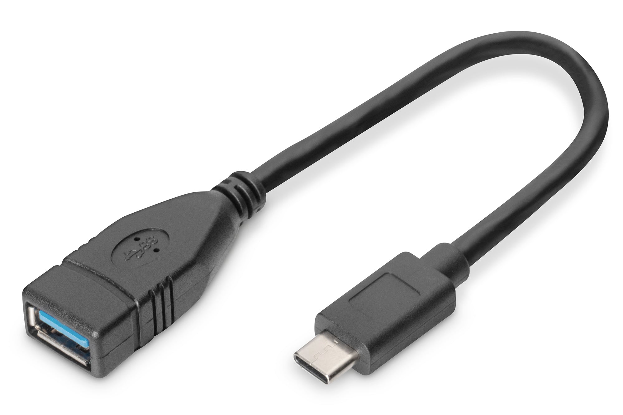 Adaptador / convertidor USB-C - USB-A, OTG, 0,15 m