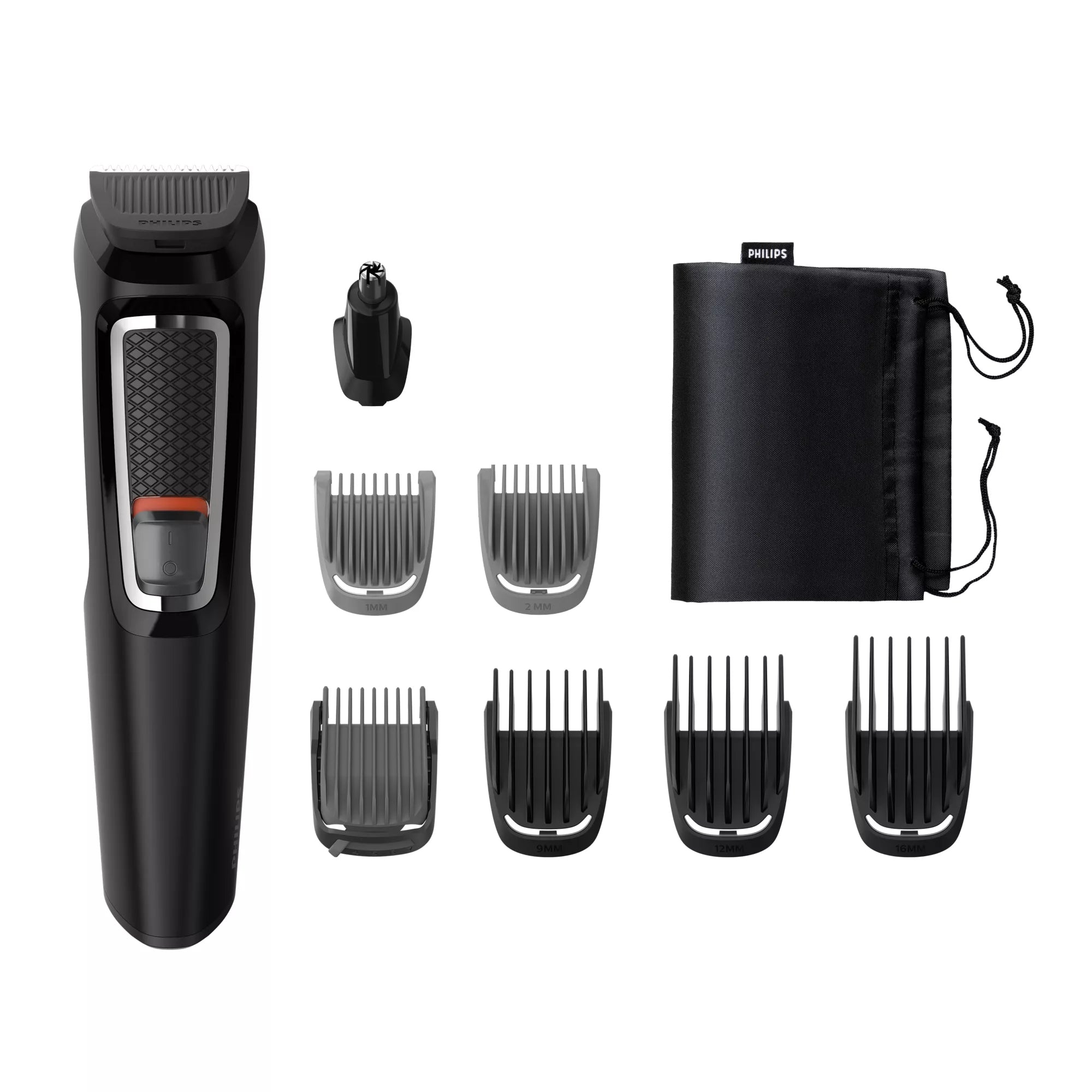 MULTIGROOM Series 3000 Cara y cabello 8 en 1 con 8 herramientas