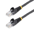 Cable de 5m de red Ethernet Cat5e RJ45 sin traba snagless - Negro