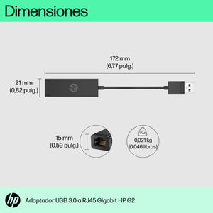 Adaptador de USB 3.0 a Gigabit RJ45 G2