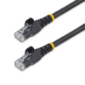 Cable de Red de 10m Negro Cat5e Ethernet RJ45 sin Enganches