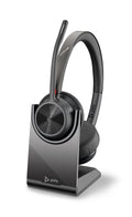 Auriculares Poly VOYAGER 4320-M certificados para Microsoft Teams con base de carga