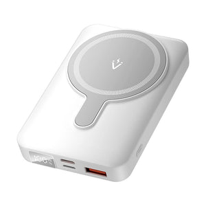 FHTW0 batería externa 10000 mAh Cargador inalámbrico Blanco