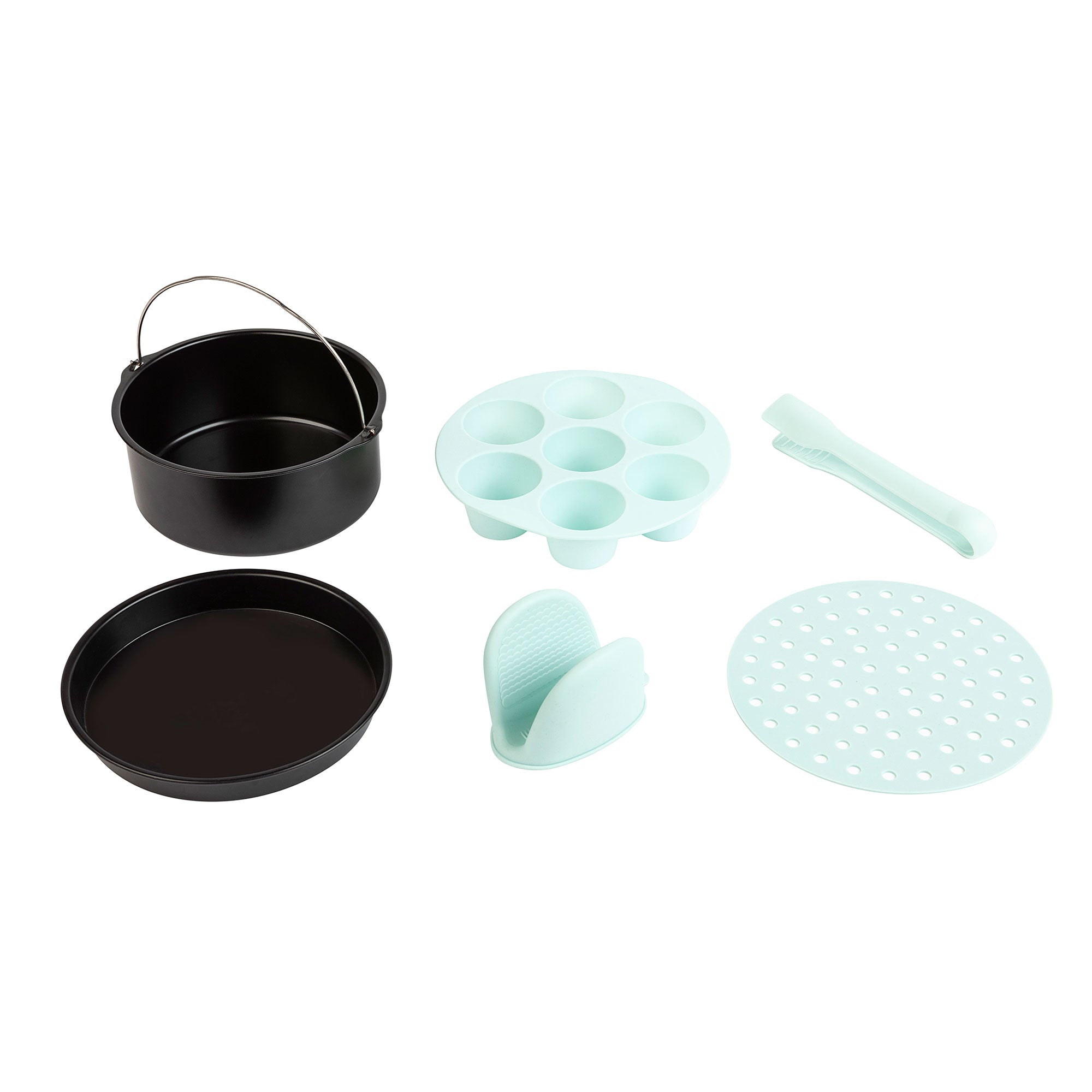 JESA2090 accesorio para freidoras Kit de accesorios Negro, Color menta