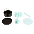 JESA2090 accesorio para freidoras Kit de accesorios Negro, Color menta