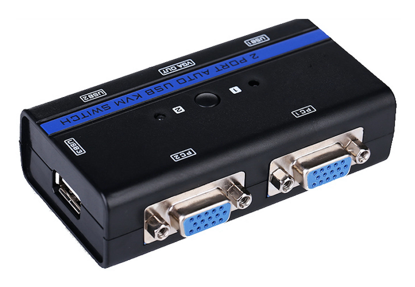 A111-0064 interruptor KVM Montaje en rack Negro