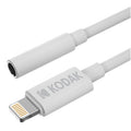 30425842 cable de teléfono móvil Blanco 0,1 m 3,5mm Lightning