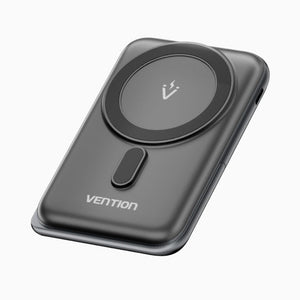 FHNB0 batería externa 10000 mAh Cargador inalámbrico Negro