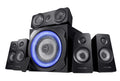 GXT 658 Tytan 5.1 conjunto de altavoces 90 W Universal Negro 5.1 canales