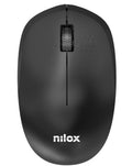 NXMOWI4011 ratón Oficina RF inalámbrico Óptico 1000 DPI