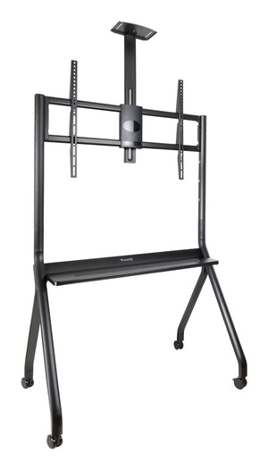 iStar Soporte de Suelo con Ruedas para Pantallas 55"- 100", Negro