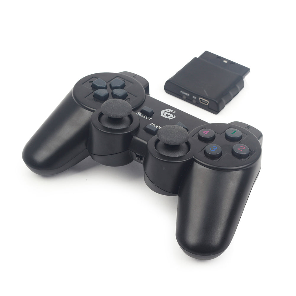 JPD-WDV-01 mando y volante Negro RF Gamepad PC, Playstation 2, Playstation 3