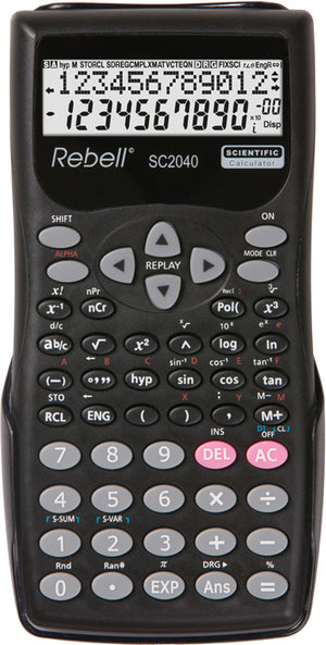 SC2040 calculadora Bolsillo Calculadora científica Negro