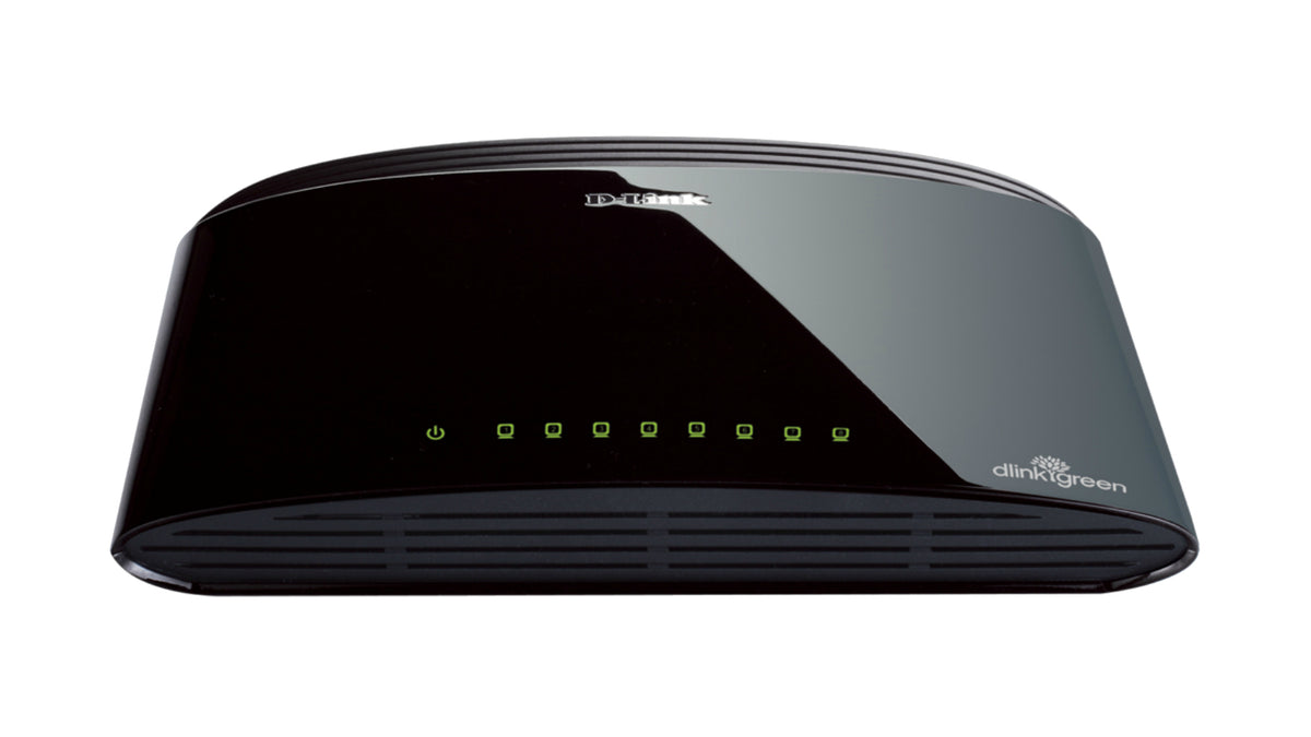 DES-1008D No administrado Fast Ethernet (10/100) Negro