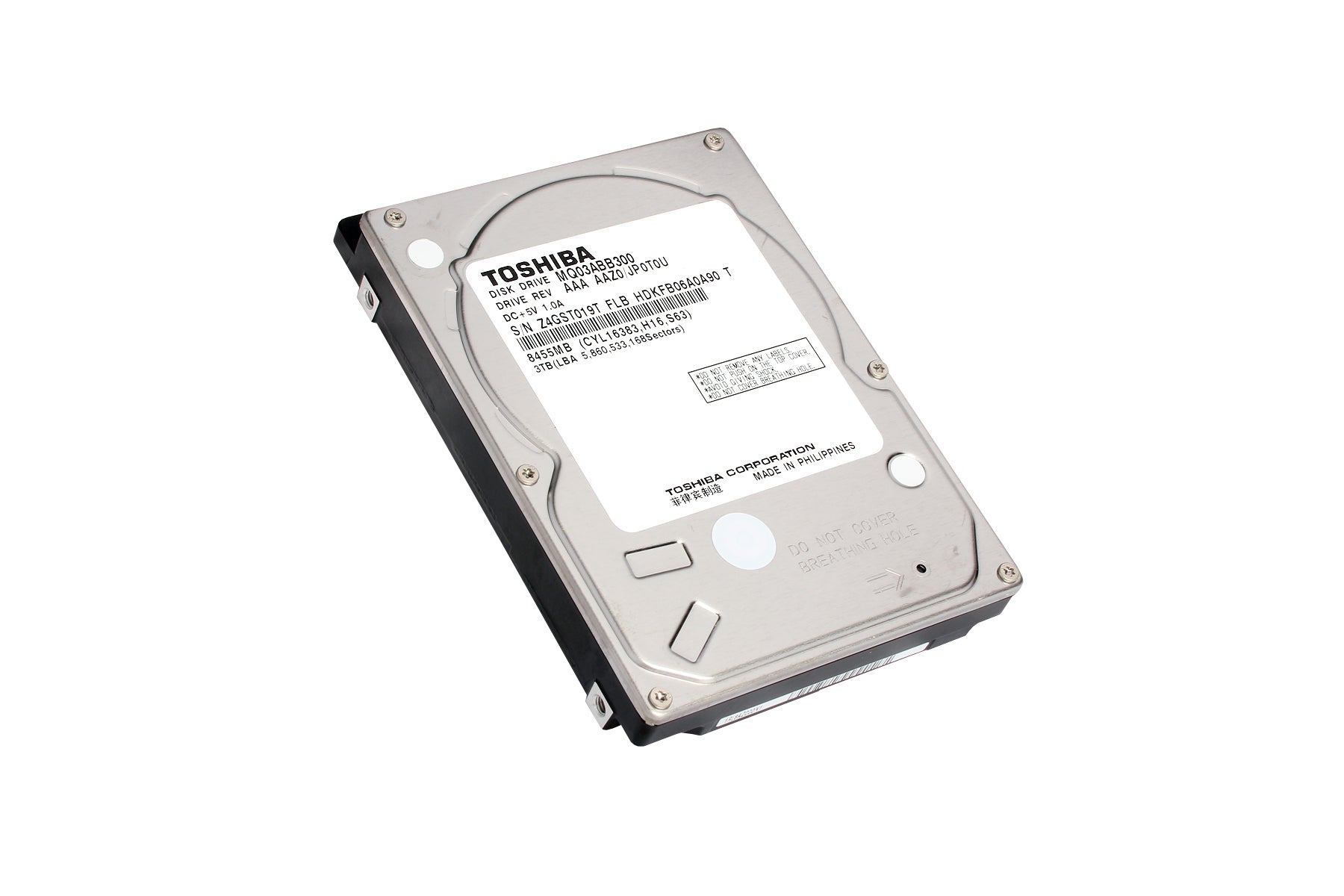 MQ03ABB200 disco duro interno 2 TB 5400 RPM 16 MB 2.5" Serial ATA III