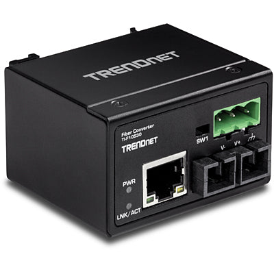 TI-F10S30 convertidor de medio 200 Mbit/s 1310 nm Monomodo Negro