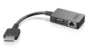 4X90J31060 cable gender changer OneLink+ VGA/RJ45 Negro