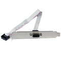 Adaptador de 40cm de Header Bracket Serie DB9 RS232 a IDC 10 Pines para Placa Base - Cabezal Serial