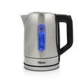 WK-1344 tetera eléctrica 1,7 L 2200 W Negro, Plata