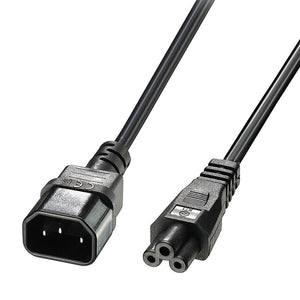 30341 cable de transmisión Negro 2 m C14 acoplador C5 acoplador