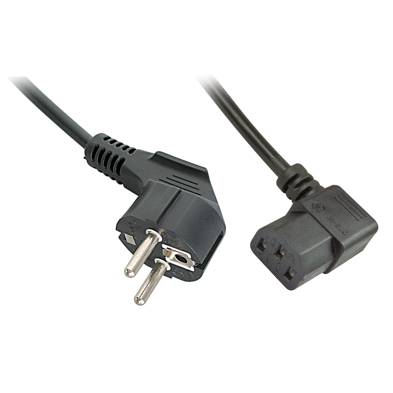 30345 cable de transmisión Beige 2 m CEE7/7 C13 acoplador
