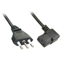 30346 cable de transmisión Negro 2 m C13 acoplador