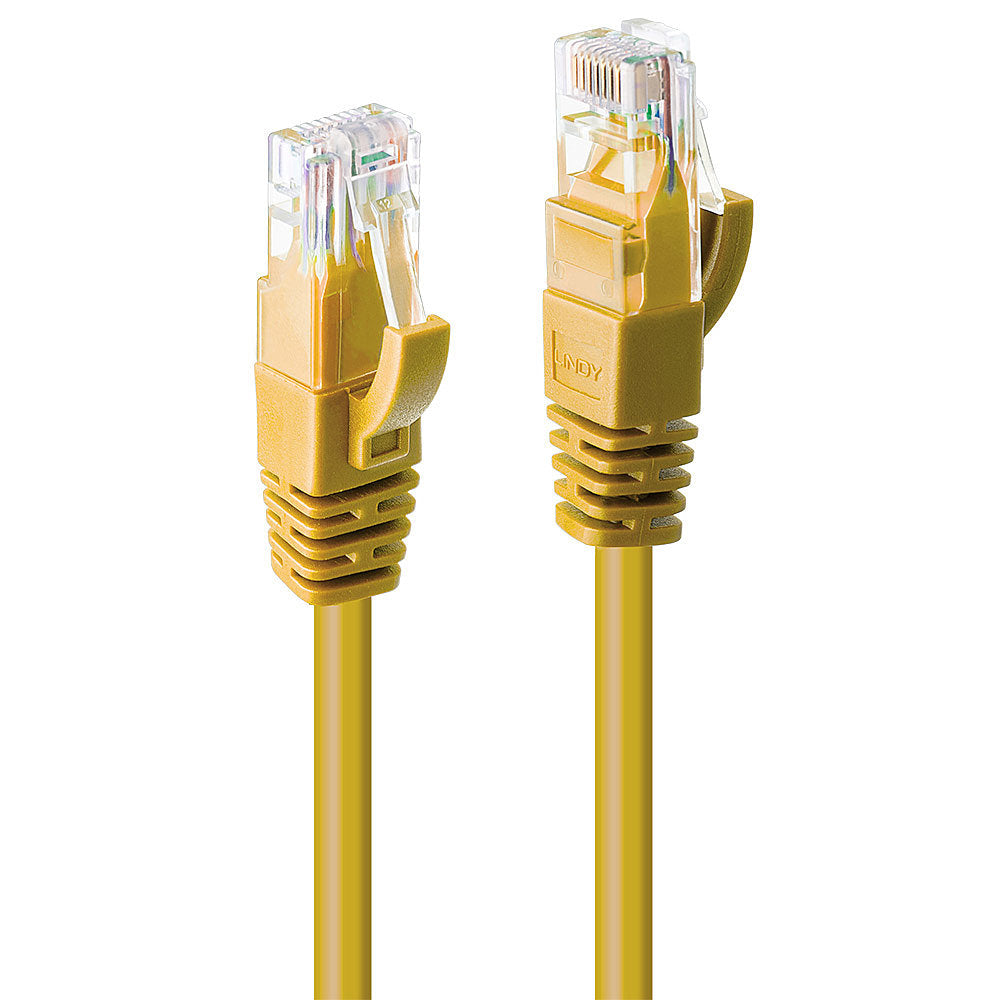 48061 cable de red Amarillo 0,5 m Cat6 U/UTP (UTP)