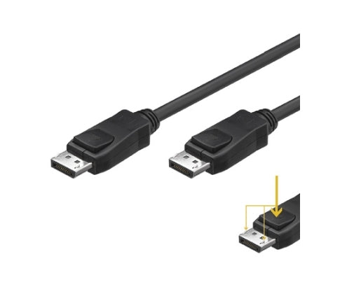 EC1401 cable DisplayPort 2 m Negro