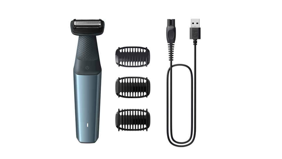 Bodygroom Series 3000 BG3027/05 Recortador corporal e íntimo impermeable