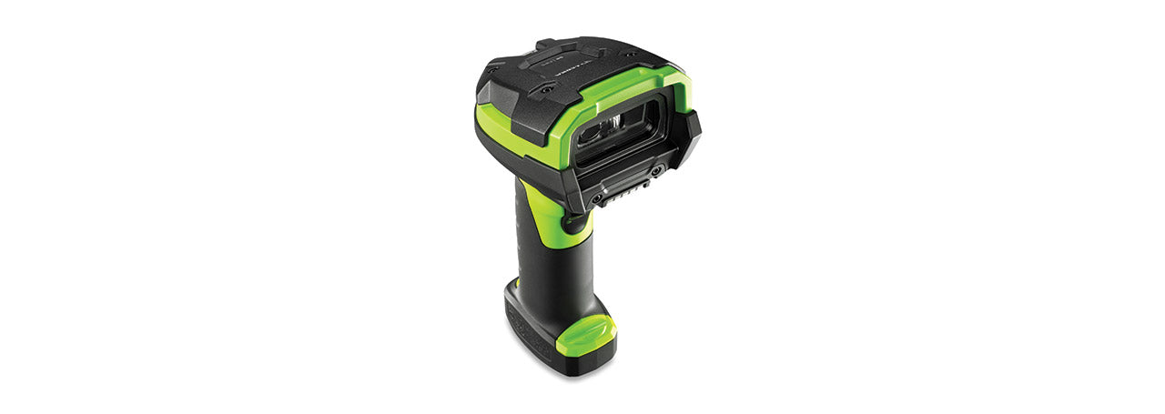 LI3678-SR Lector de códigos de barras portátil 1D Negro, Verde