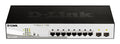 DGS-1210-08P Gestionado L2 Gigabit Ethernet (10/100/1000) Energía sobre Ethernet (PoE) Negro