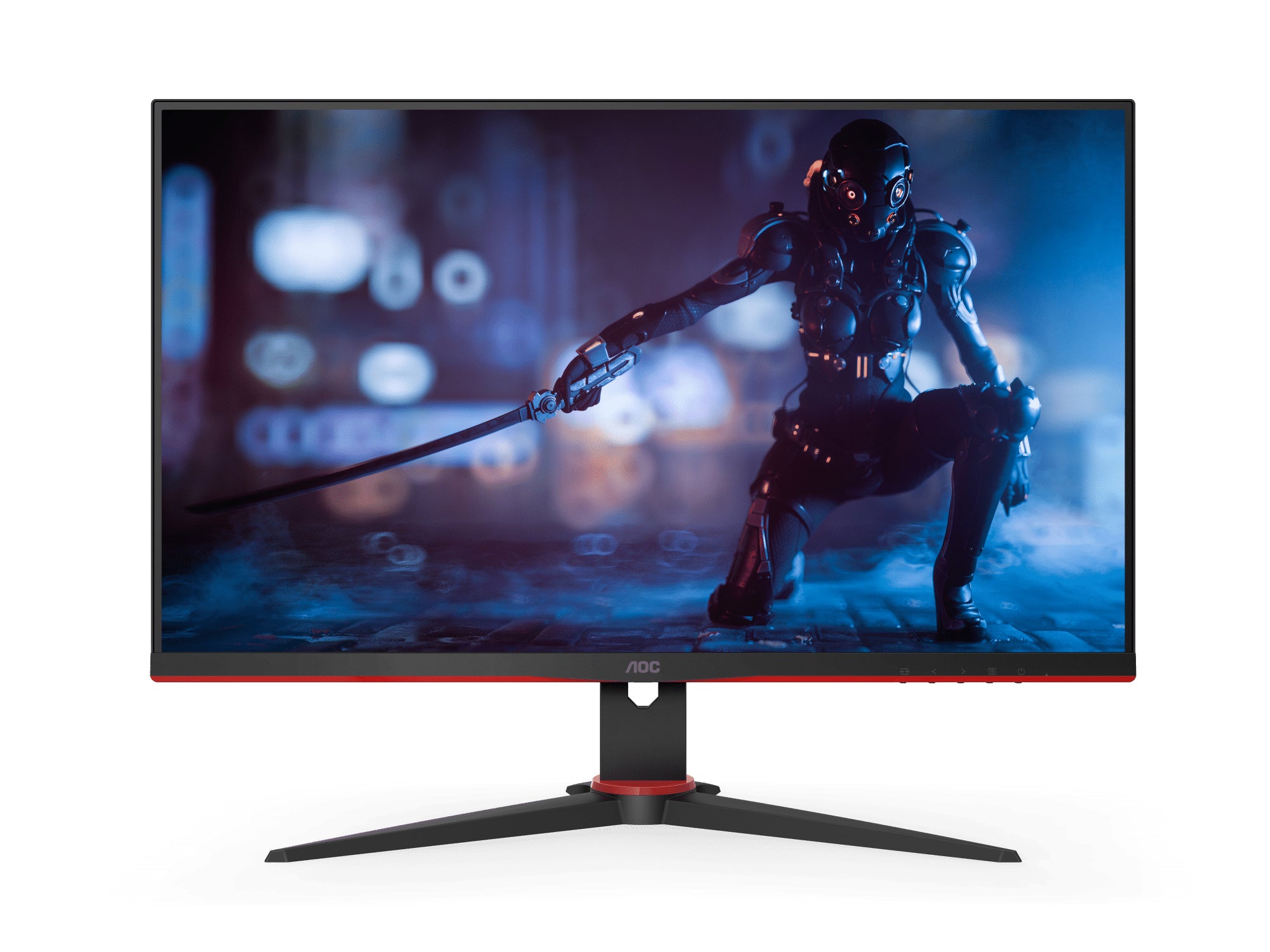 G2 24G2ZE/BK pantalla para PC 60,5 cm (23.8") 1920 x 1080 Pixeles Full HD LED Negro, Rojo